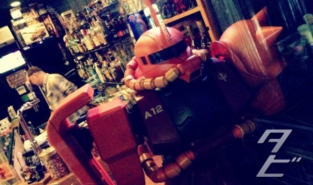 Bar #78, a Gundam fan's bar in Den-Den town