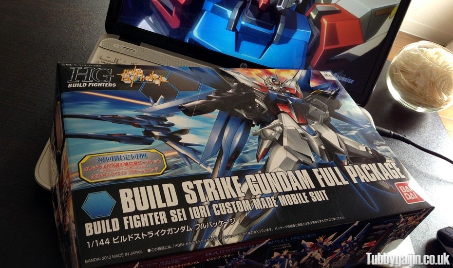 HG 1/144 GAT-X105B/FP Build Strike Gundam Full Package
