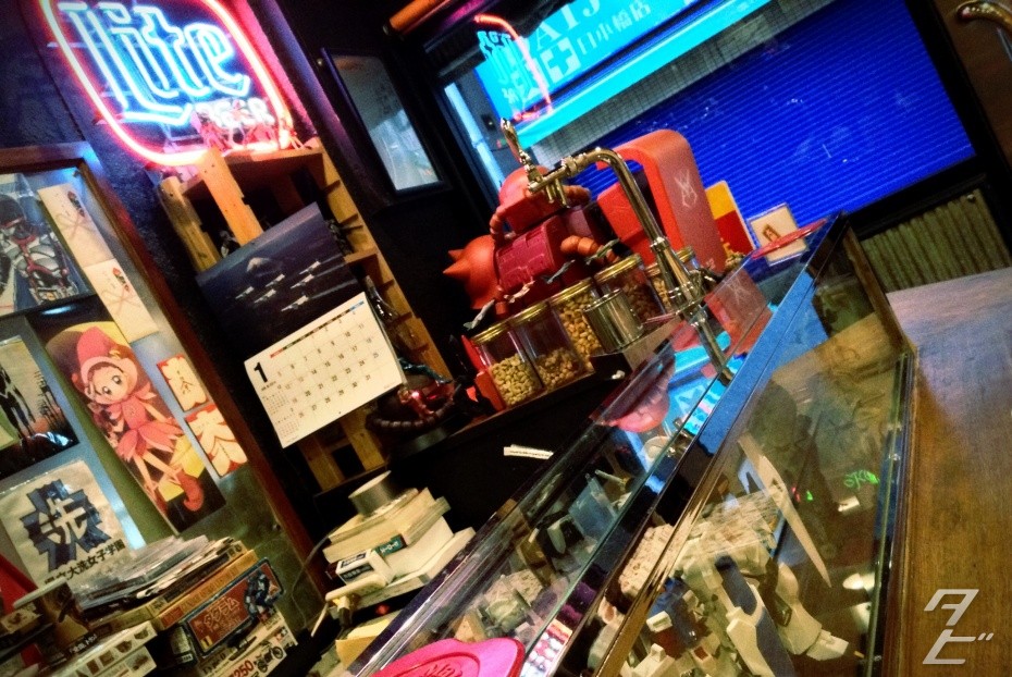 Bar #78, a Gundam fan's bar in Den-Den town