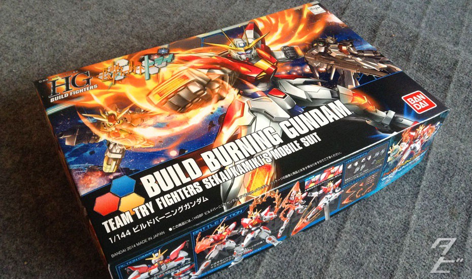 First impressions: HG 1/144 BG-011B Build Burning Gundam